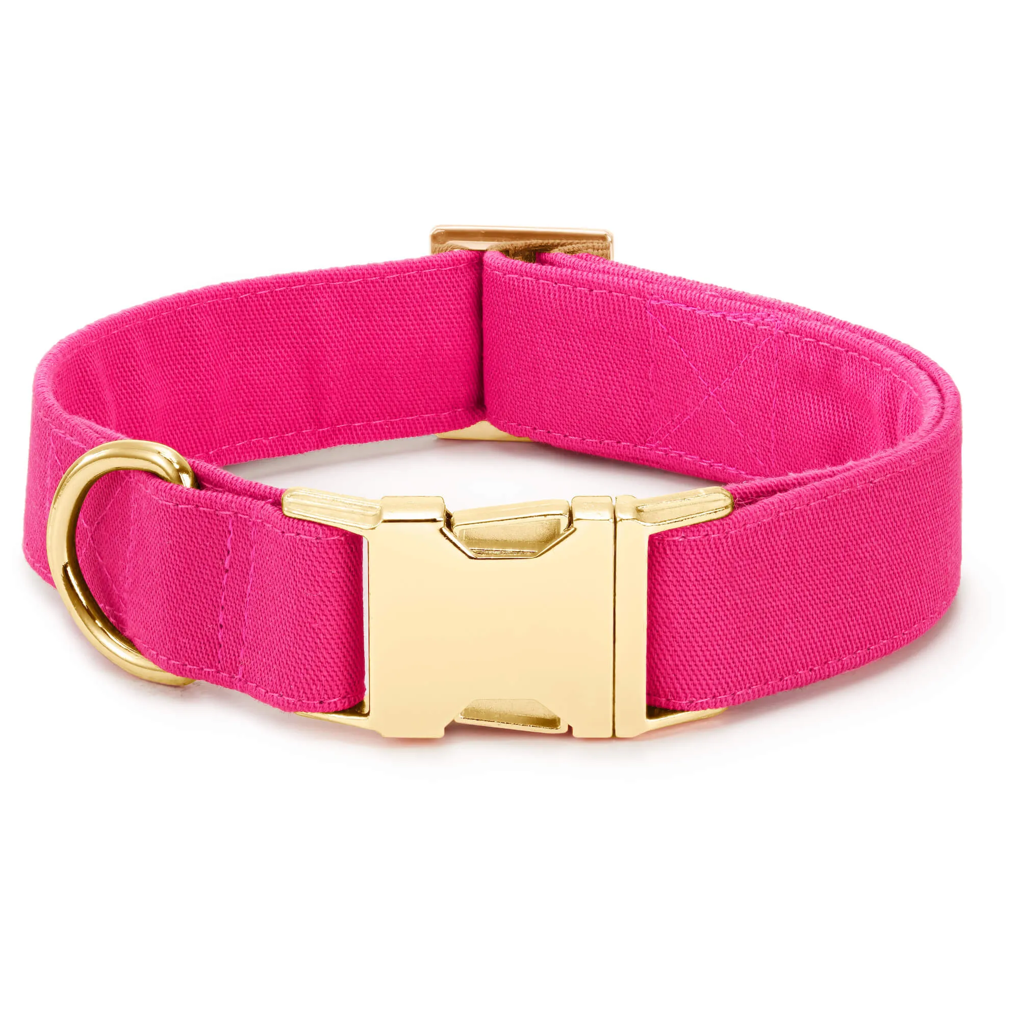 Hot Pink Lady Bow Collar