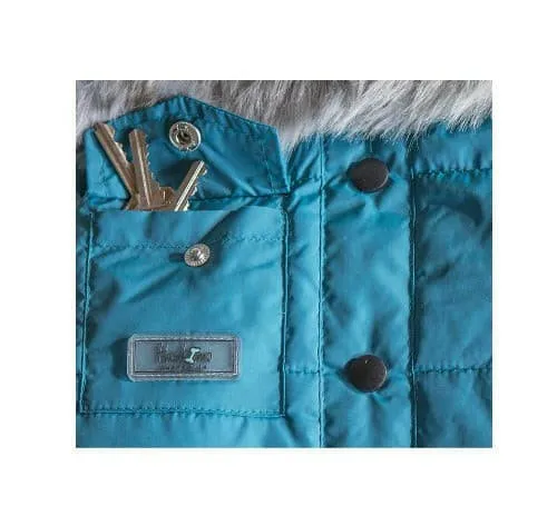 Huskimo Dog Coat Everest Teal