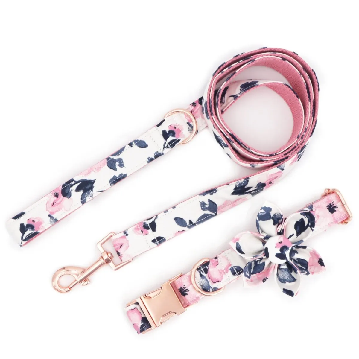 Ivy Flower Unbreakable Collar™ & Leash Set