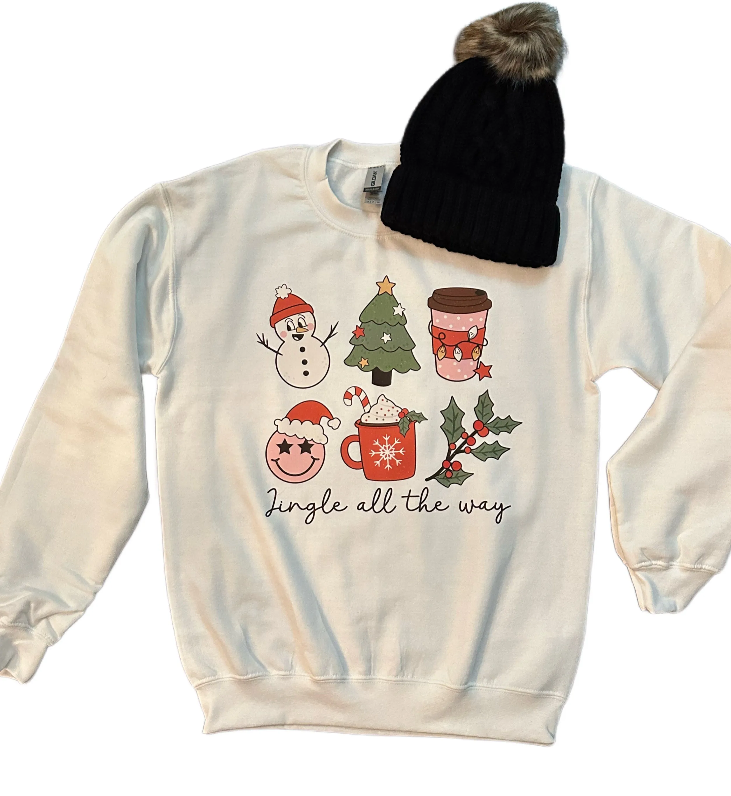 Jingle All The Way Christmas Sweatshirt (Adult & Youth)