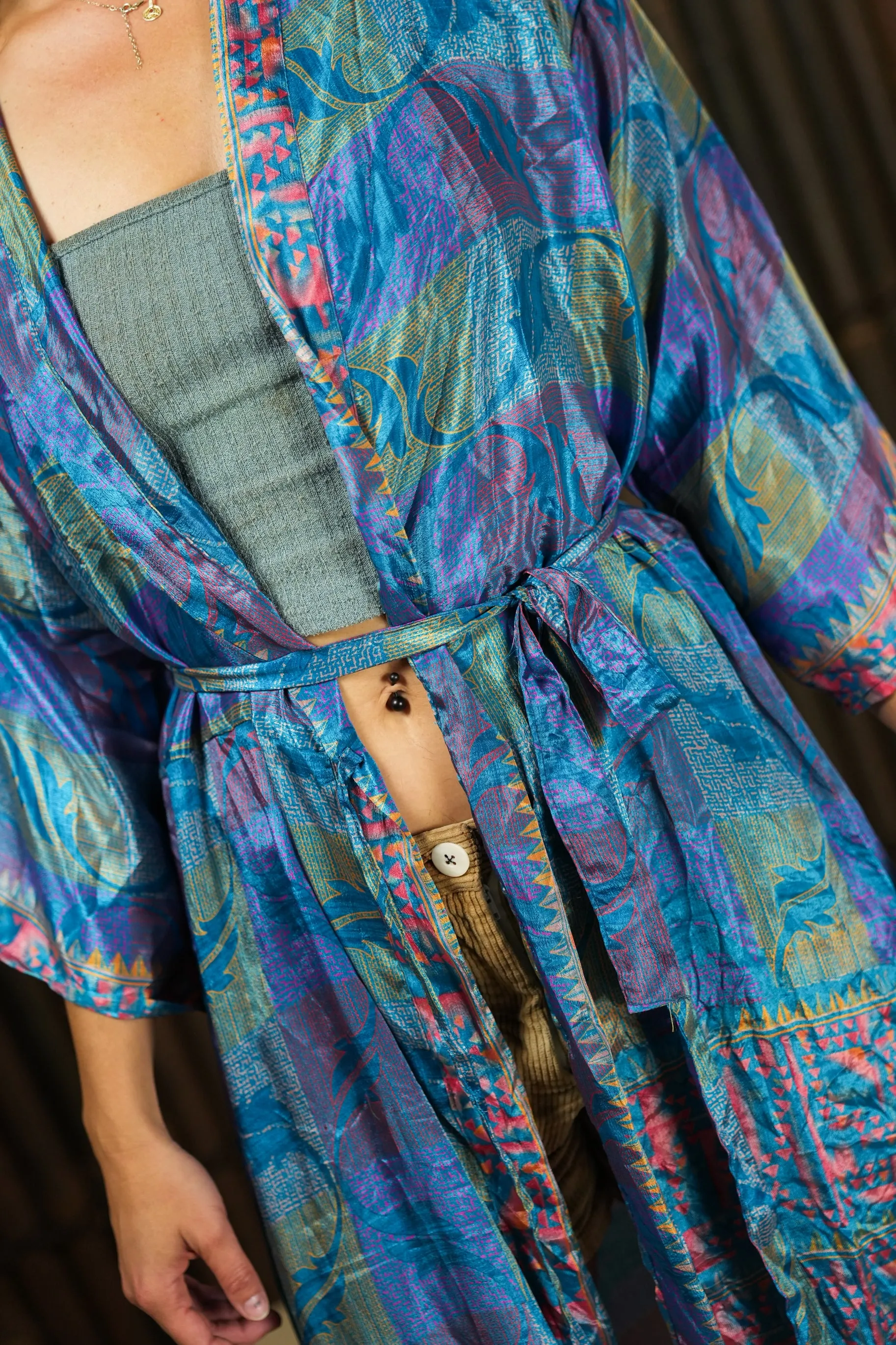 Kimono-inspired Jacket dress 'Ukiyo