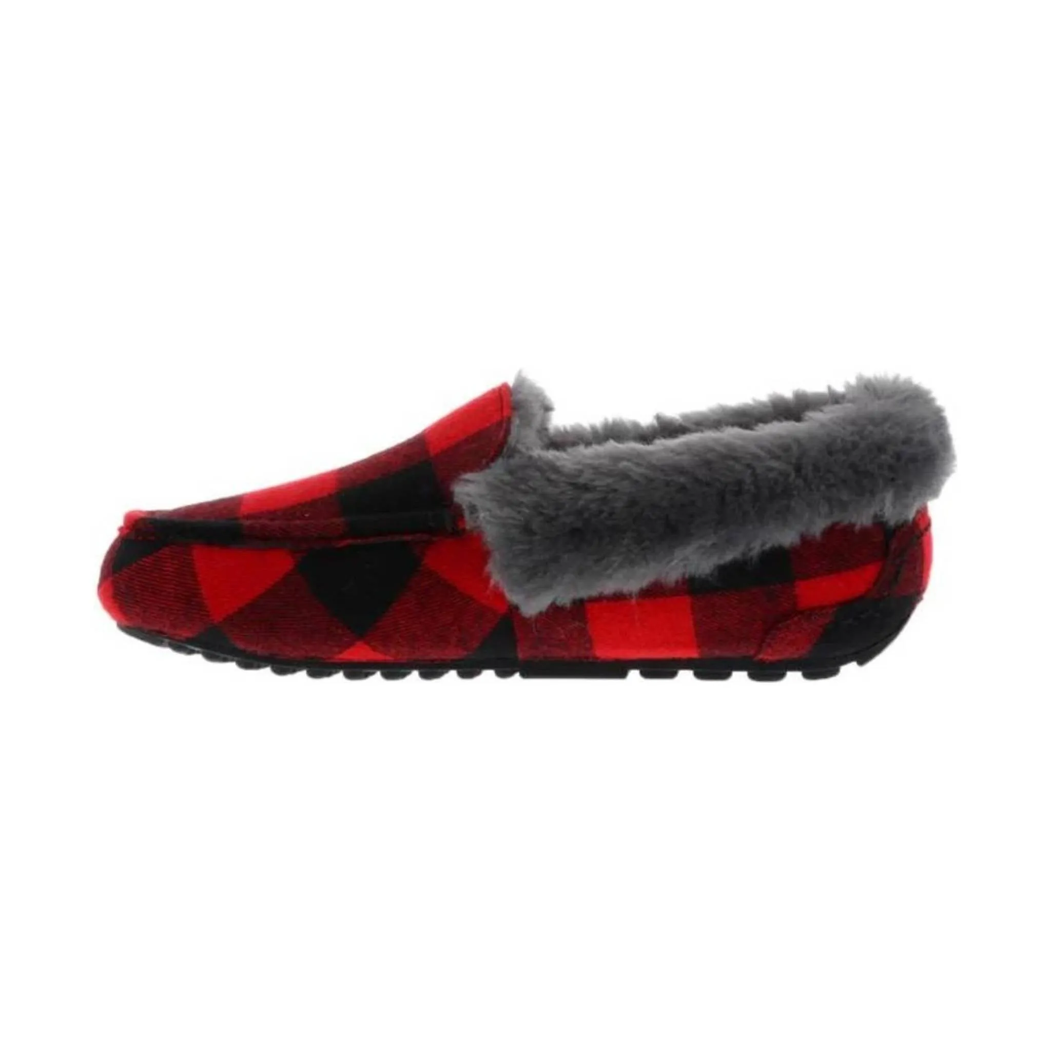 Lamo Women's Aussie Moc Slipper - Red Plaid