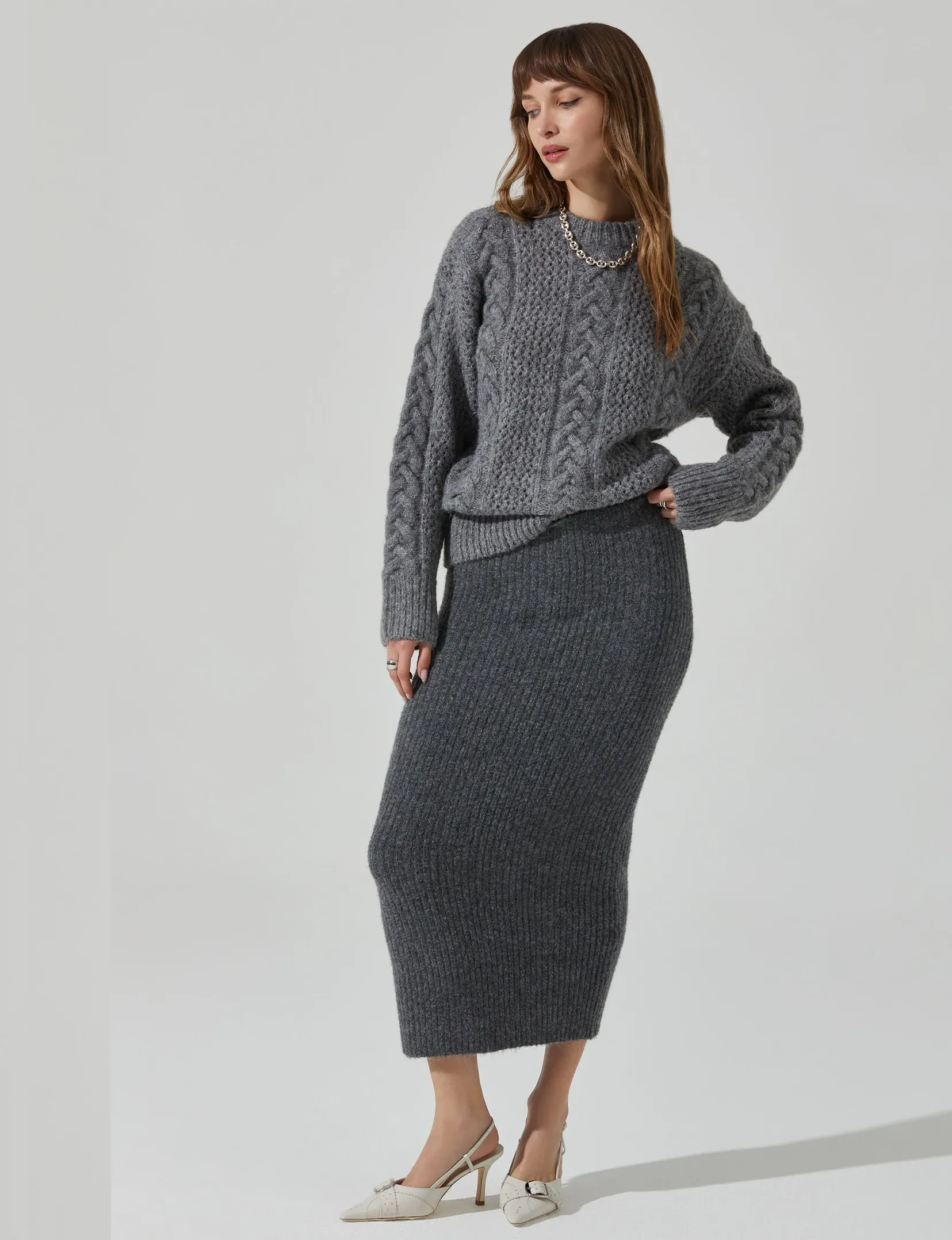 Lisbeth Sweater, Grey