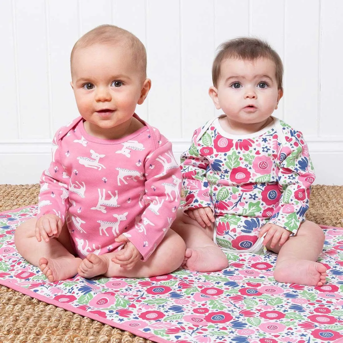 Little Deer Flora Bodysuits