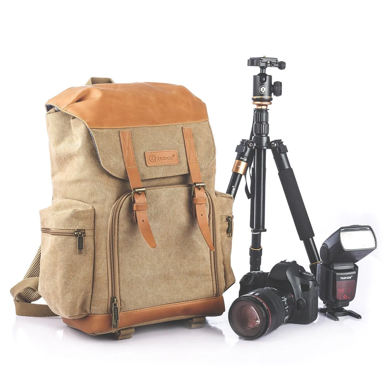 M-02 Canvas Camera Backpack