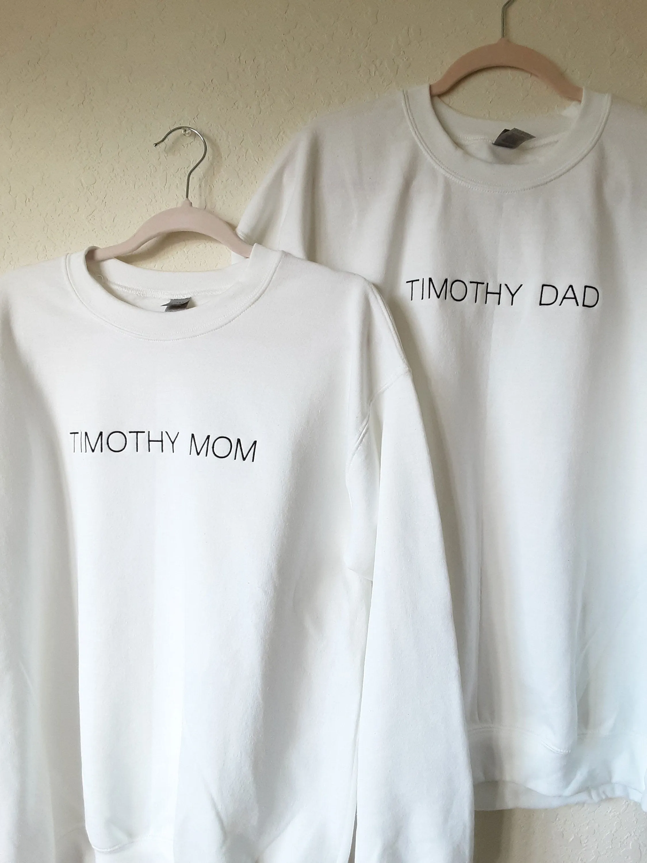 Mama Dad Sweatshirt | Family Hospital Outfit Mom Dad | Baby Reveal Ideas | Pregn