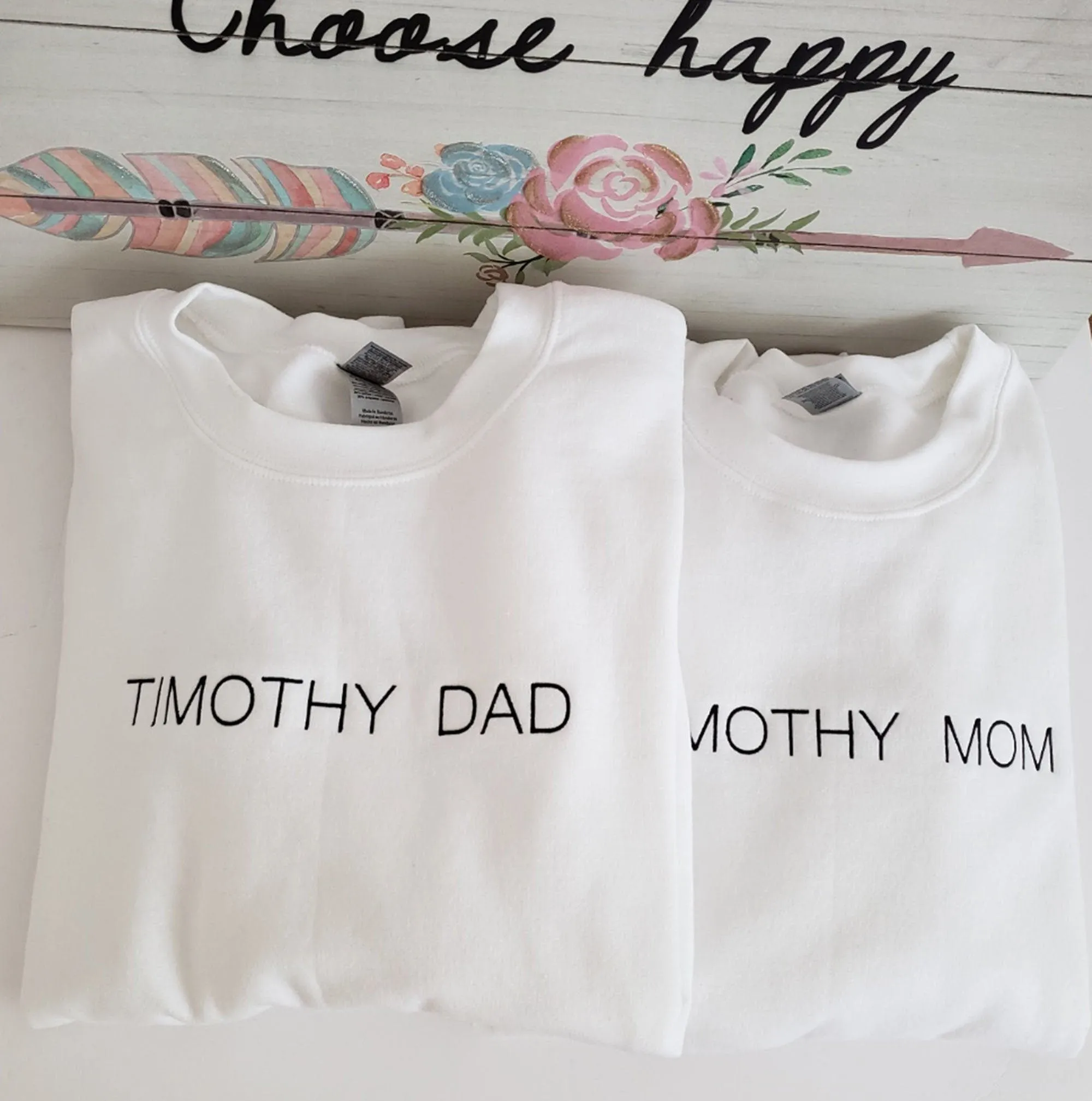 Mama Dad Sweatshirt | Family Hospital Outfit Mom Dad | Baby Reveal Ideas | Pregn