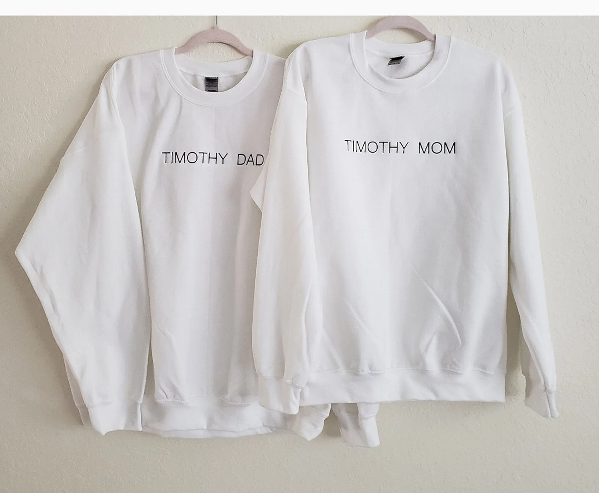 Mama Dad Sweatshirt | Family Hospital Outfit Mom Dad | Baby Reveal Ideas | Pregn