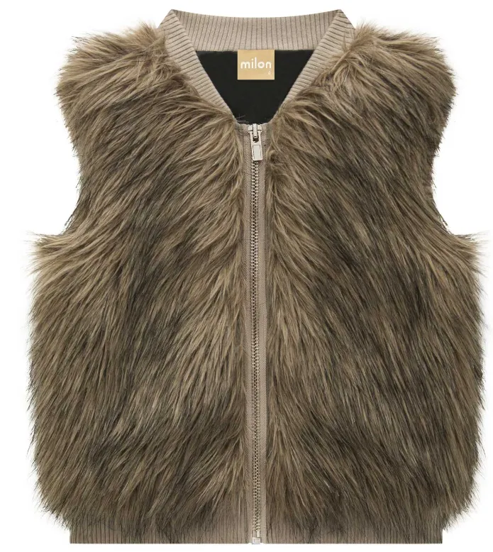 Milon - Faux Fur Vest