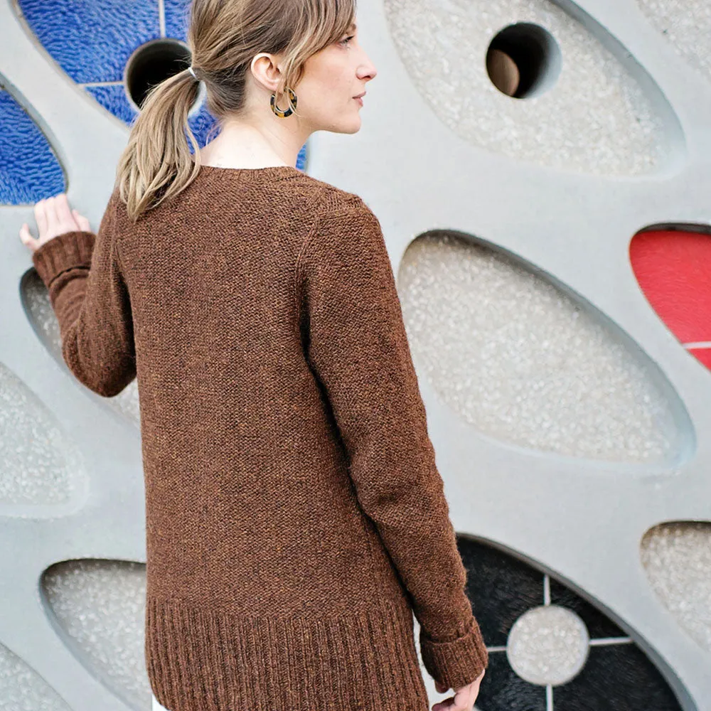 Minimalist Cable Cardigan Kit (Lore)