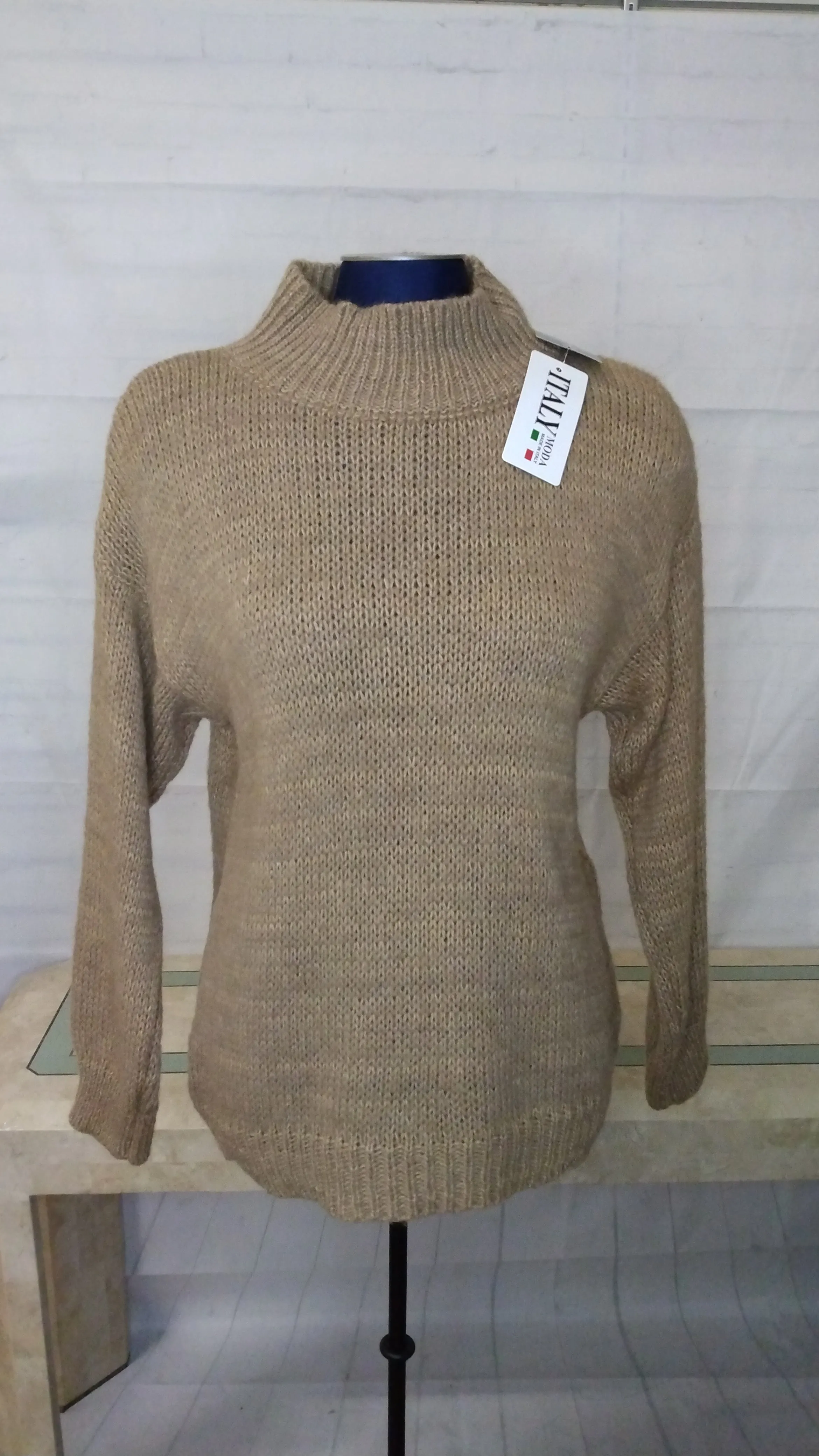 Mock Neck Made in Italy