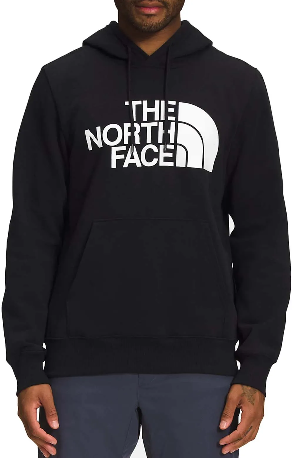 (NF0A7UNLKY4) Half Dome Pullover Hoodie - TNF Black/TNF White