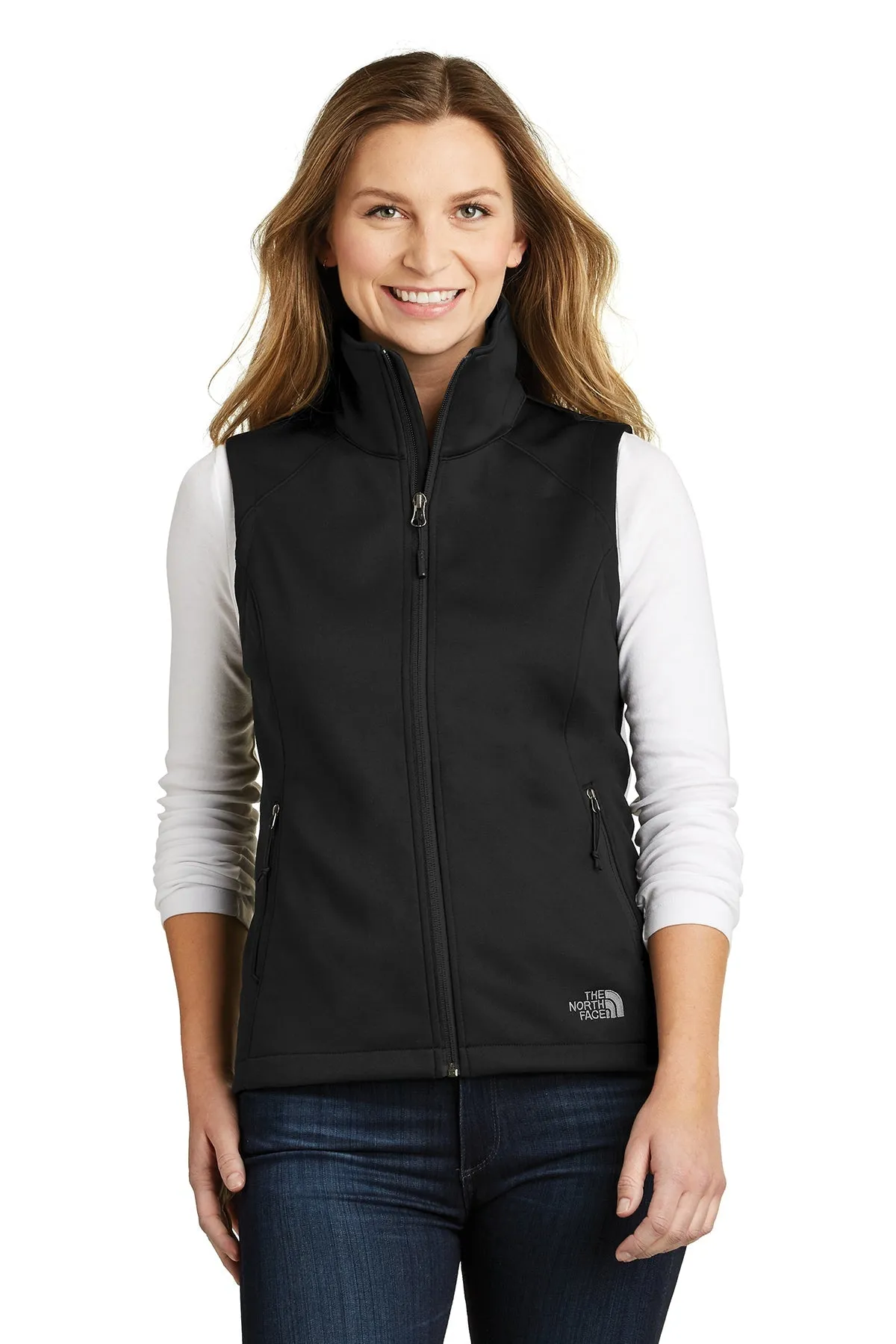 North Face Ladies Ridgewall Soft Shell Vest TNF Black