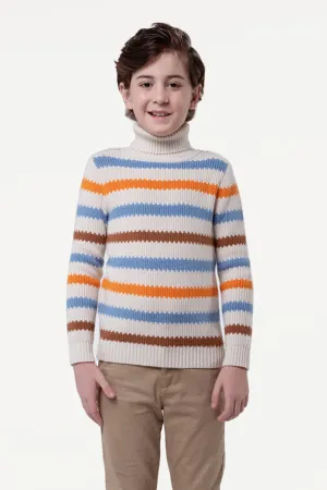 One Friday Multi Stripes Sweater