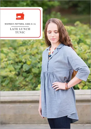 PDF Pattern - Late Lunch Tunic | Liesl   Co