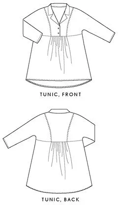 PDF Pattern - Late Lunch Tunic | Liesl   Co