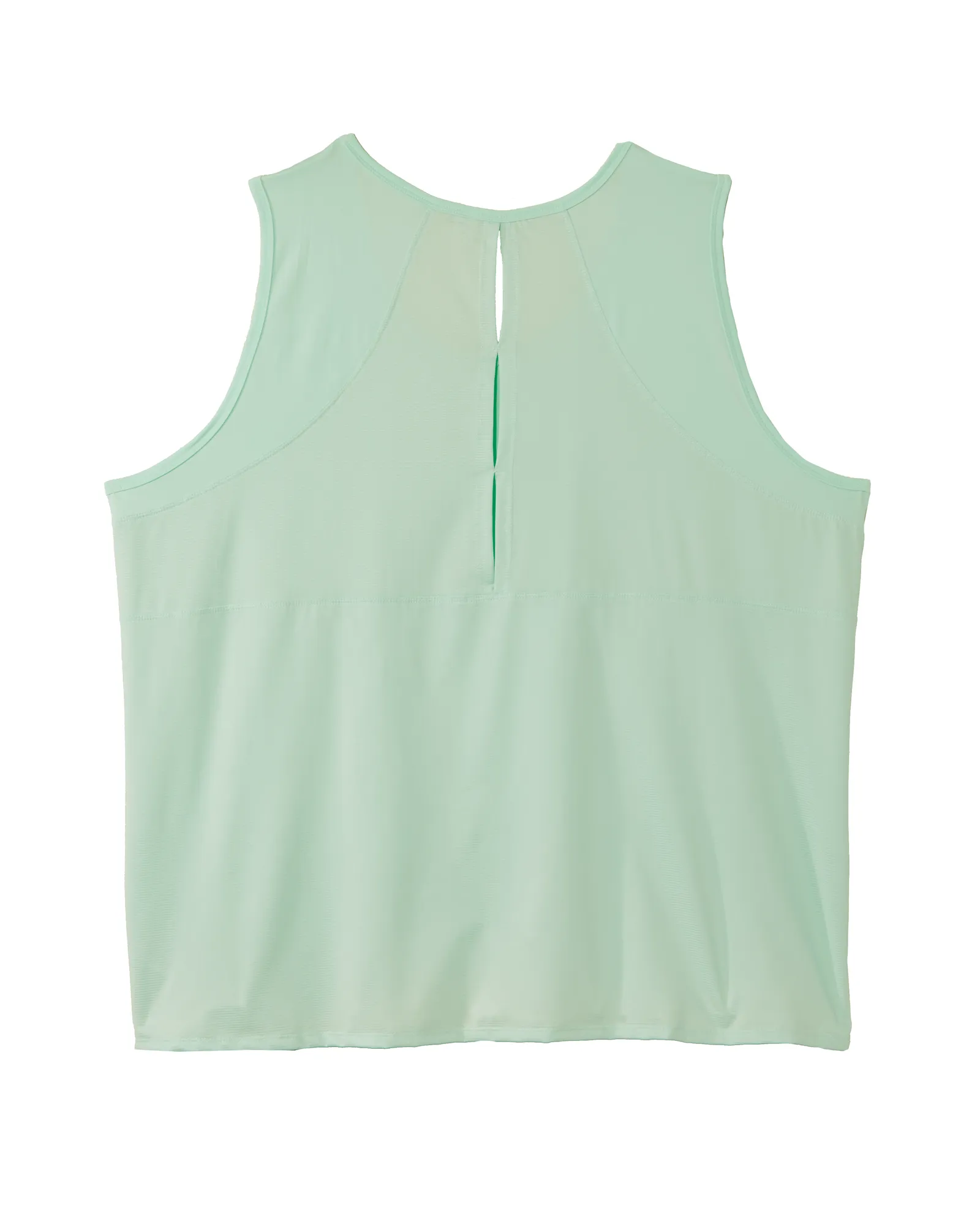 Peony Keyhole Tank | Light Blue