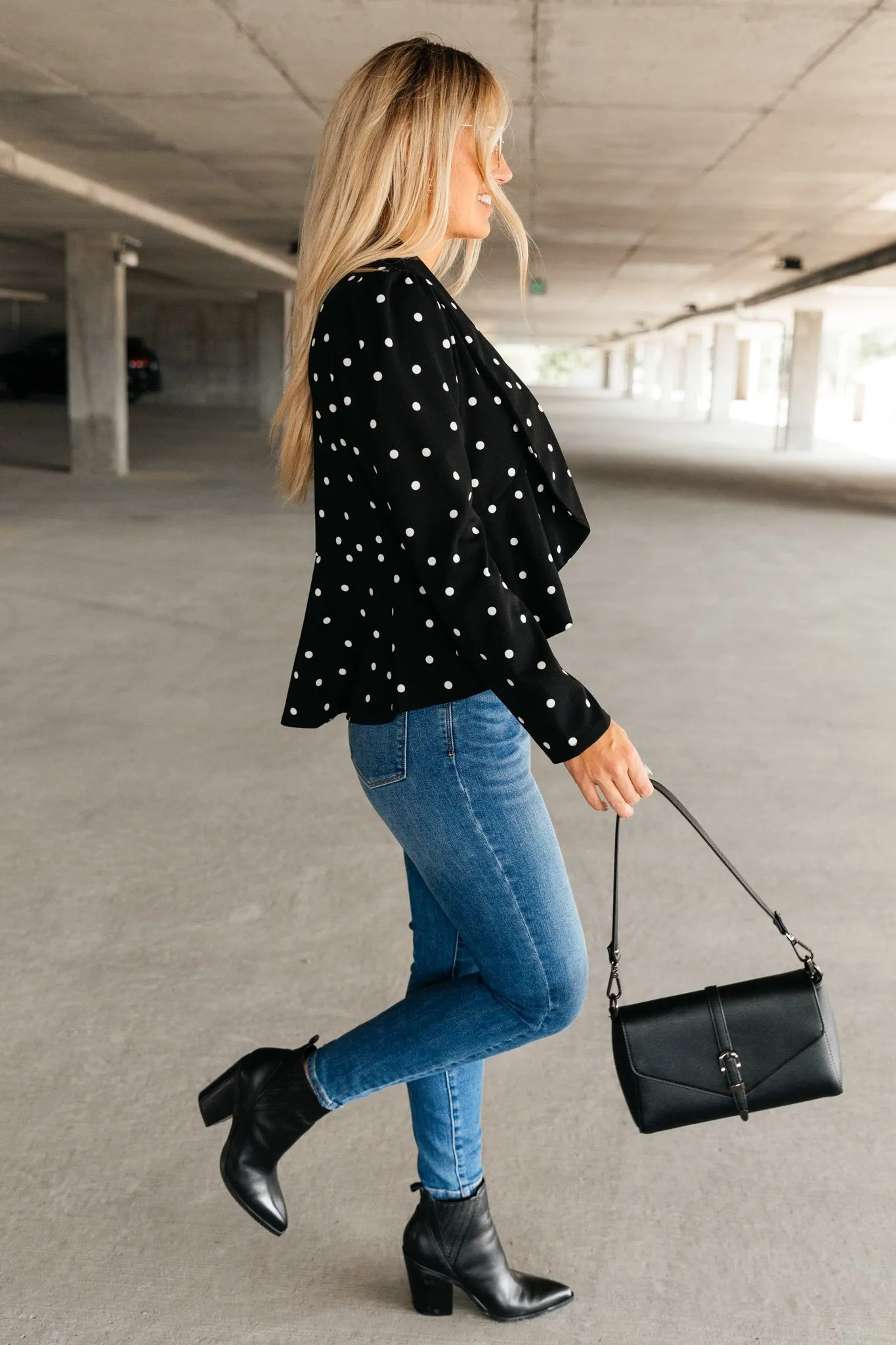 Perfect Polka Dot Blazer