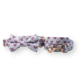 Puppy Love Bowtie Unbreakable Collar™ & Leash Set