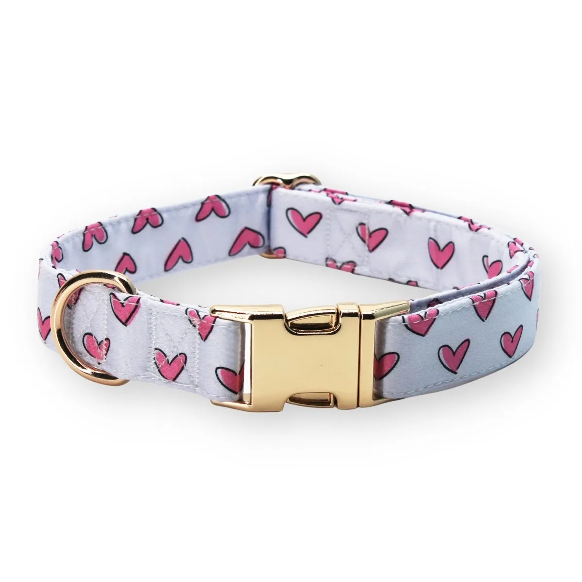 Puppy Love Bowtie Unbreakable Collar™ & Leash Set