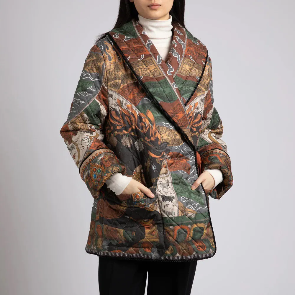 SABINA SAVAGE - THE WIND HORSE QUILTED JACKET