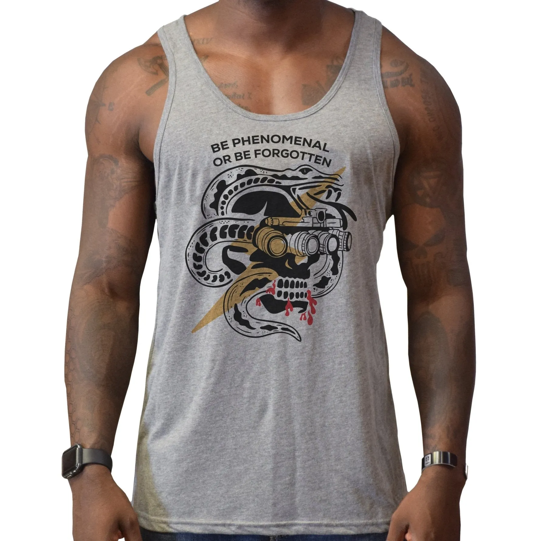 Skull Snake Men's Tank