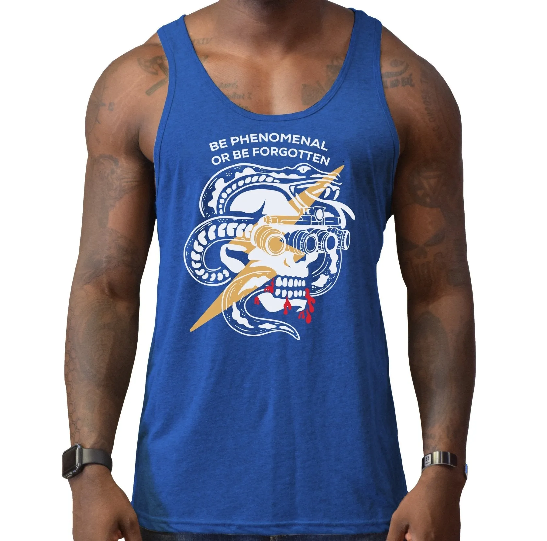 Skull Snake Men's Tank