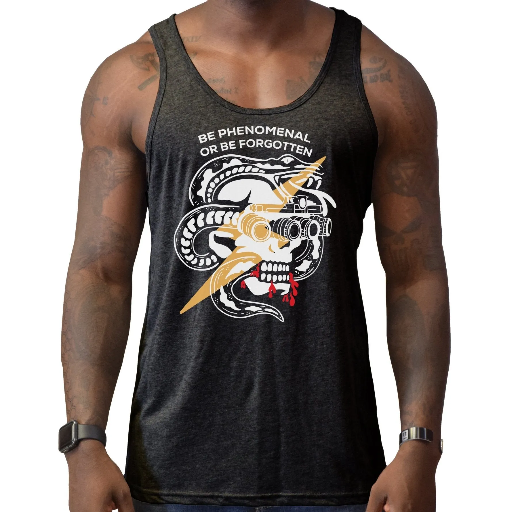 Skull Snake Men's Tank