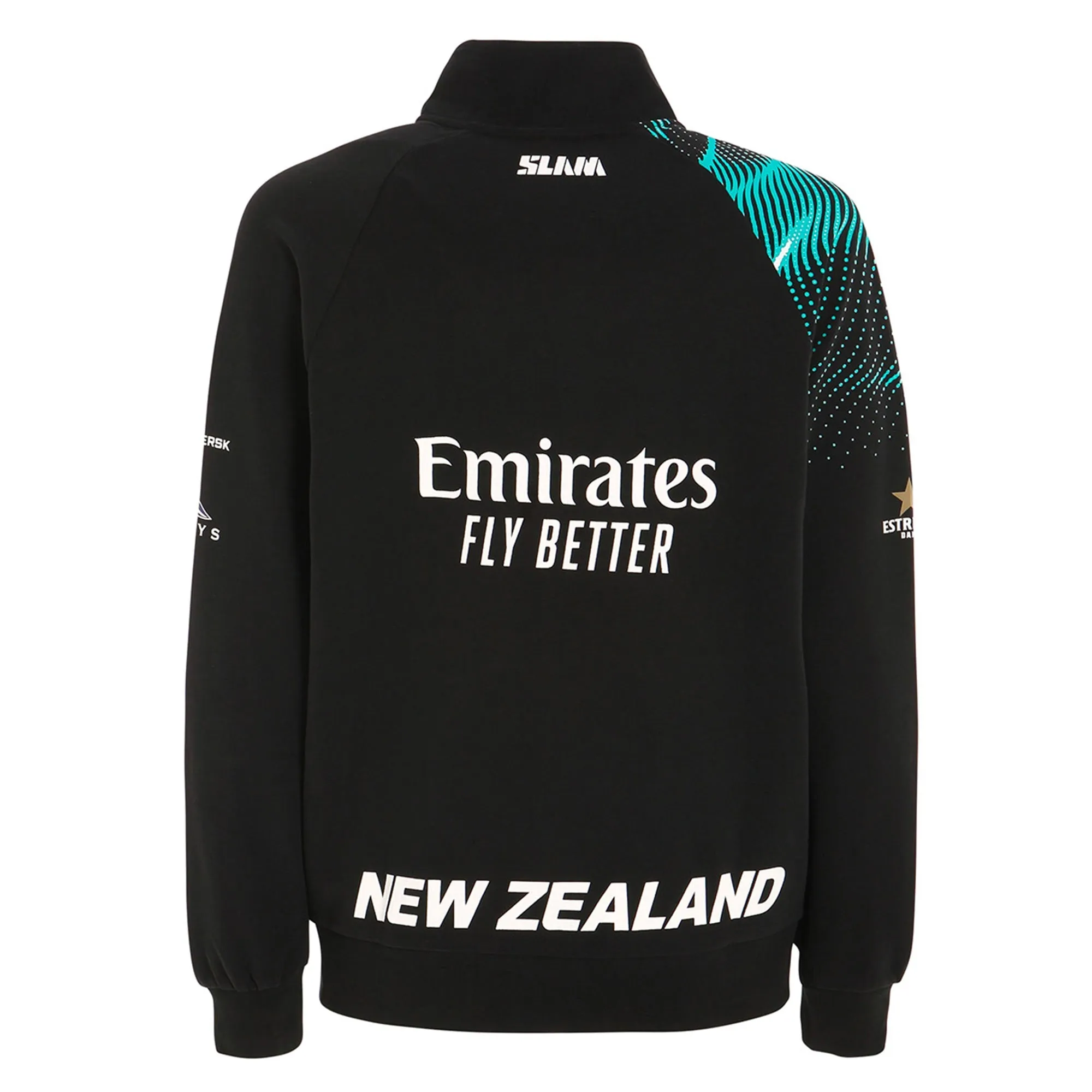 SLAM Men's Emirates Team New Zealand Deck Sweater - Full Zip