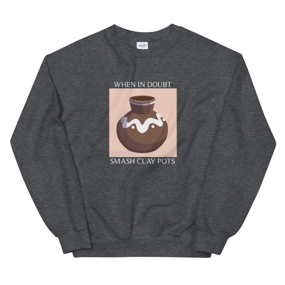 Smash Clay Pots | Unisex Sweatshirt | The Legend of Zelda