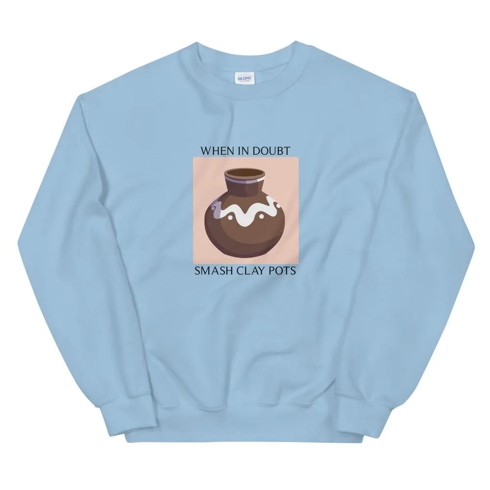 Smash Clay Pots | Unisex Sweatshirt | The Legend of Zelda