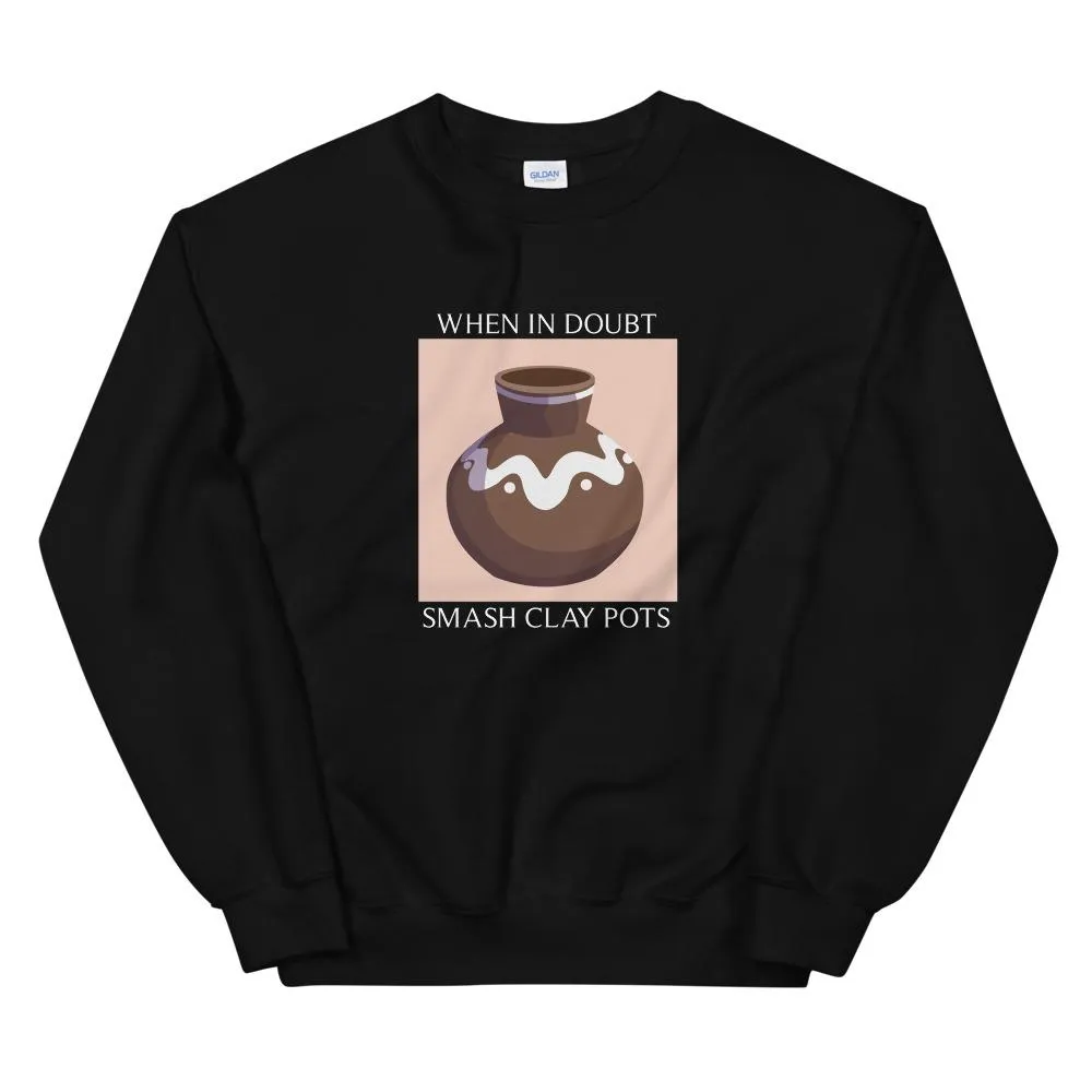 Smash Clay Pots | Unisex Sweatshirt | The Legend of Zelda