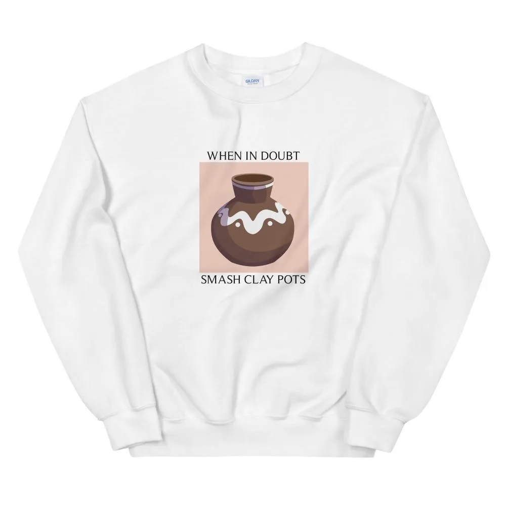 Smash Clay Pots | Unisex Sweatshirt | The Legend of Zelda