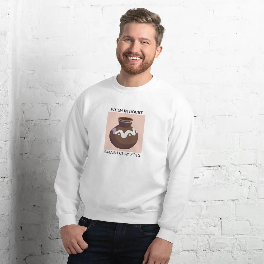 Smash Clay Pots | Unisex Sweatshirt | The Legend of Zelda