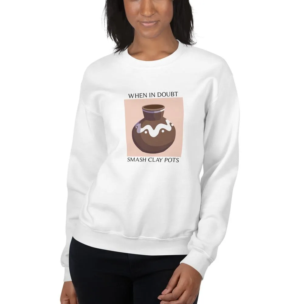 Smash Clay Pots | Unisex Sweatshirt | The Legend of Zelda