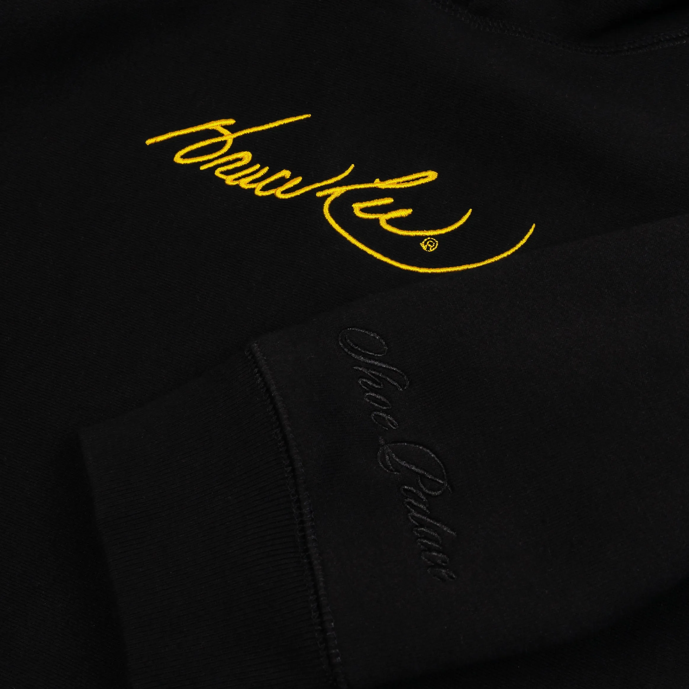 SP x Bruce Lee Water Pullover Mens Hoodie (Black/Yellow)