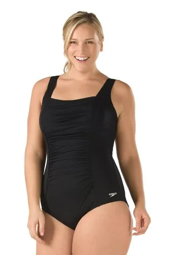 SPEEDO Endurance  Shirred Tank Plus Size