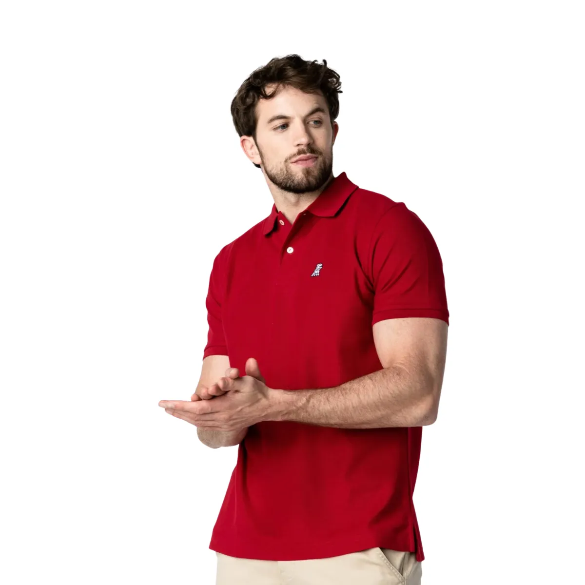 Sweater Polo Regular Solido