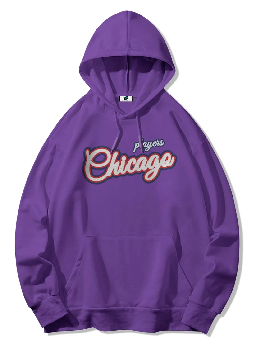 SXV  'chicago 27’ Printed Cool Aesthetic Sweatshirt Hoodie