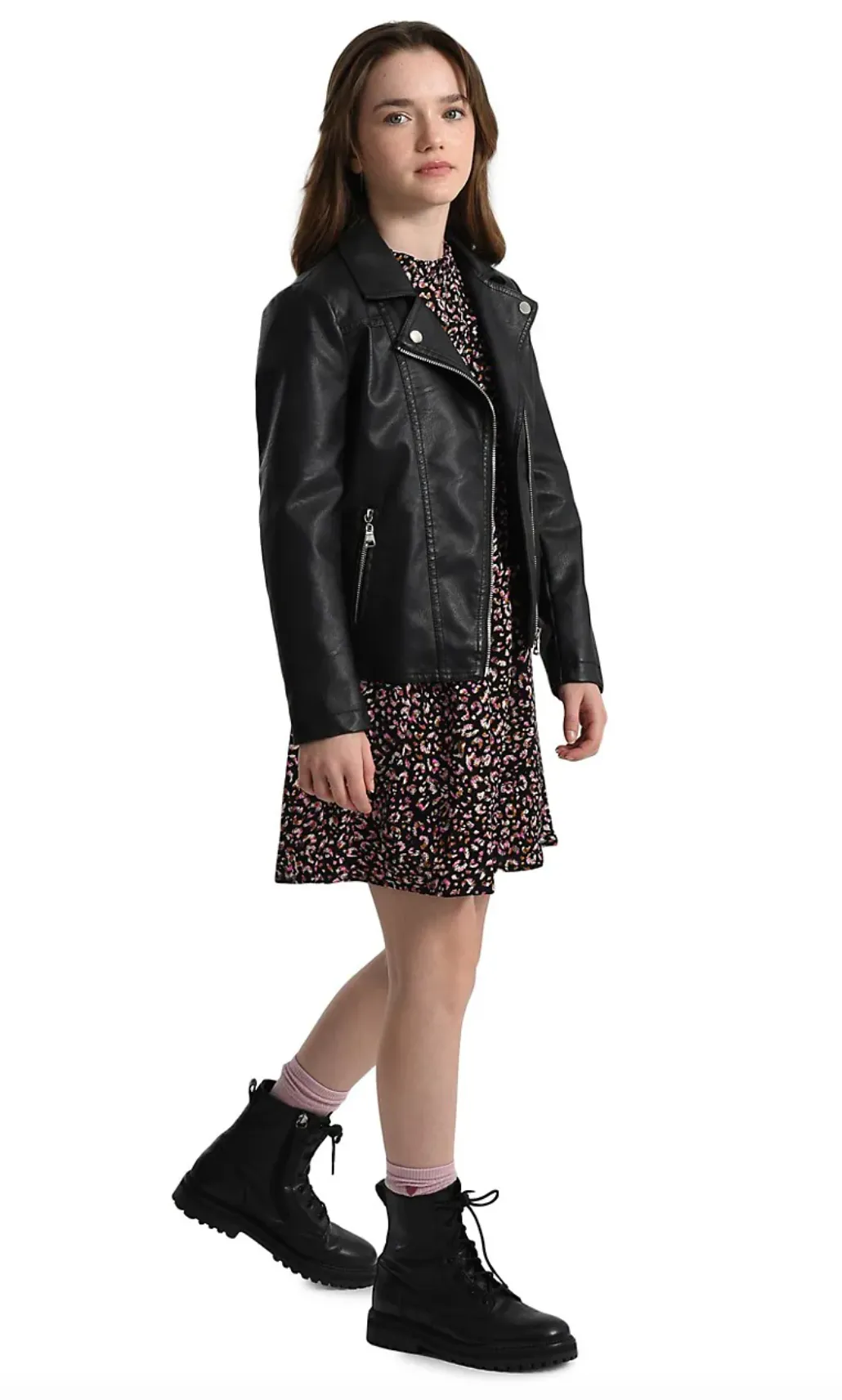 The Natalia Biker Jacket - KIDS