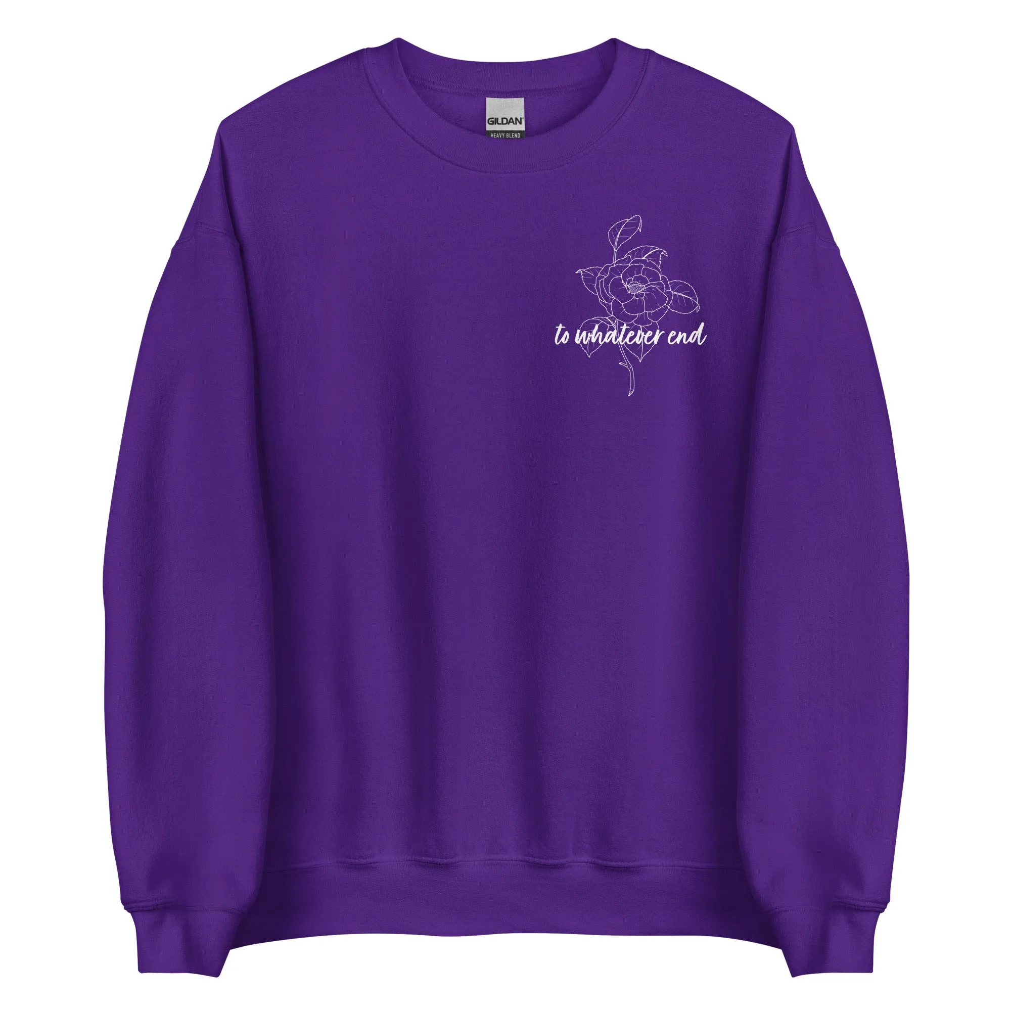 To Whatever End with Aelin Tattoo on the Back Sweatshirt