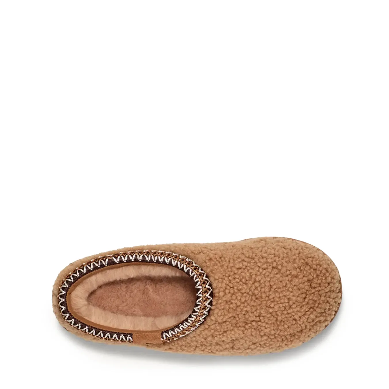 UGG Womens Tasman Maxi Curly Slipper Chestnut