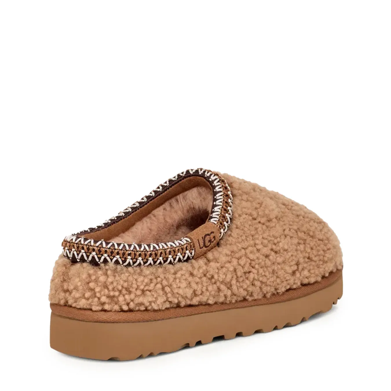 UGG Womens Tasman Maxi Curly Slipper Chestnut