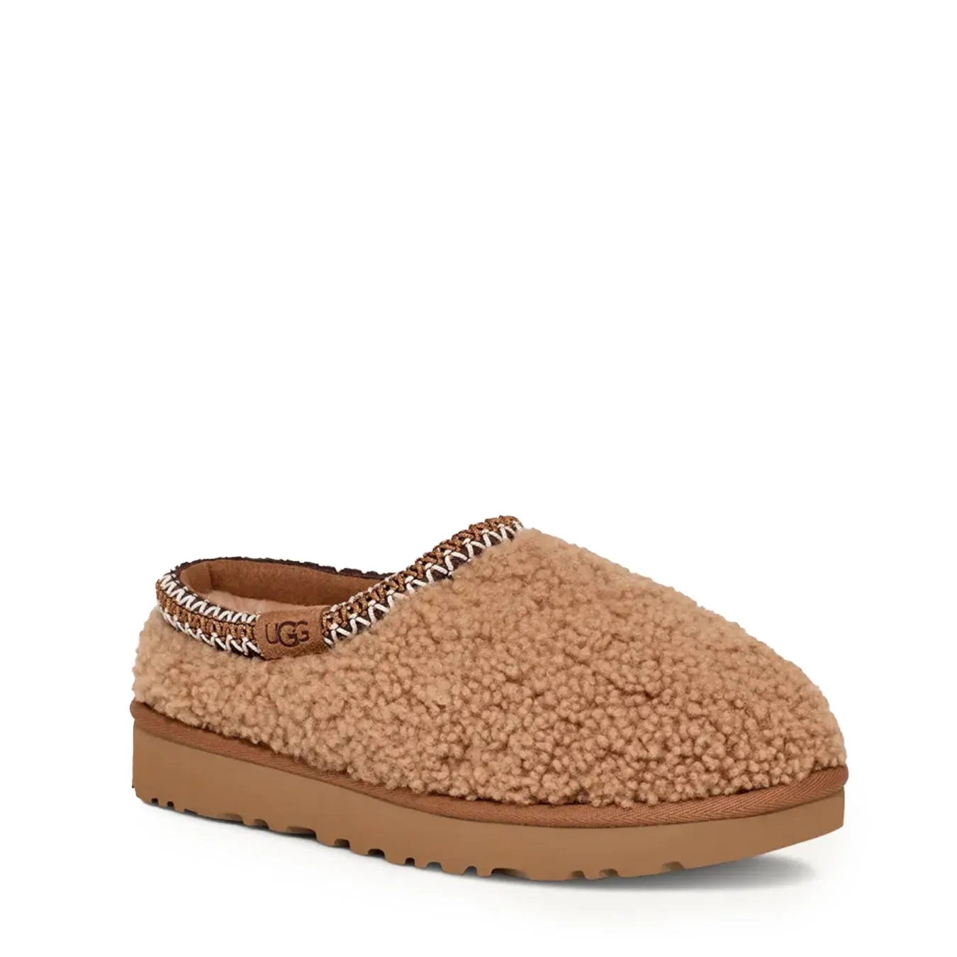 UGG Womens Tasman Maxi Curly Slipper Chestnut