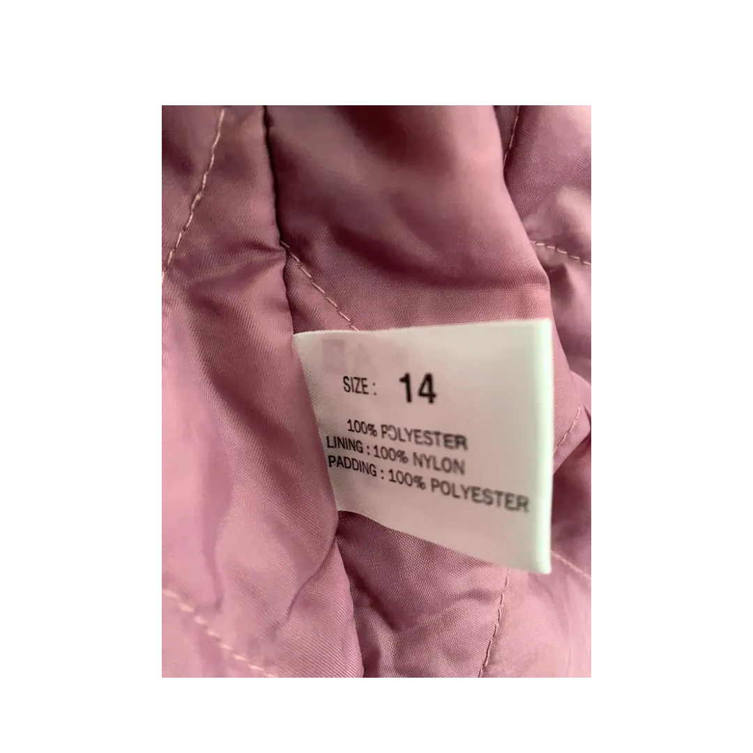 Utility Parka Jacket Vintage Pink SIZE 14