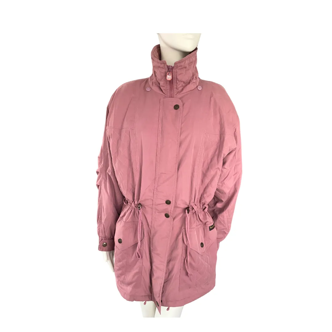 Utility Parka Jacket Vintage Pink SIZE 14