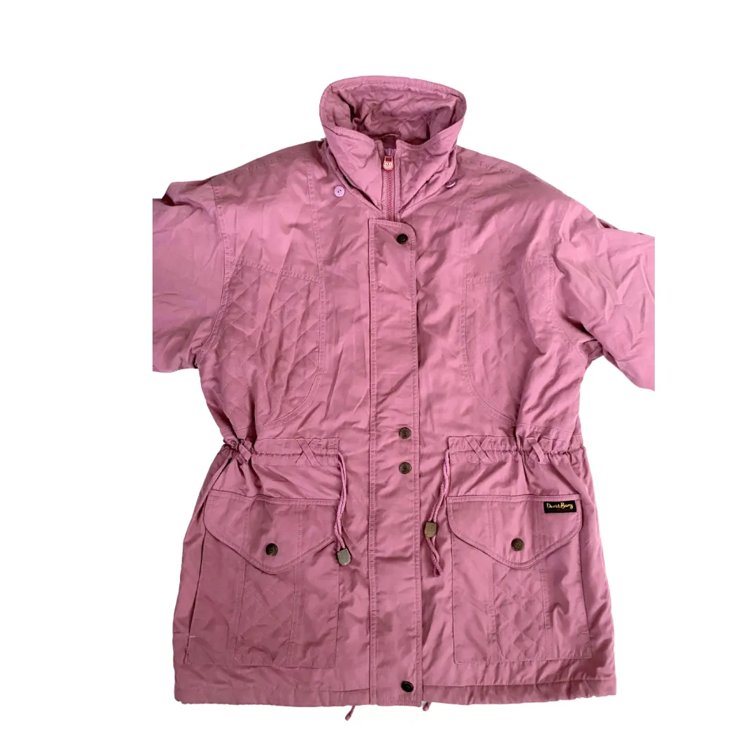 Utility Parka Jacket Vintage Pink SIZE 14