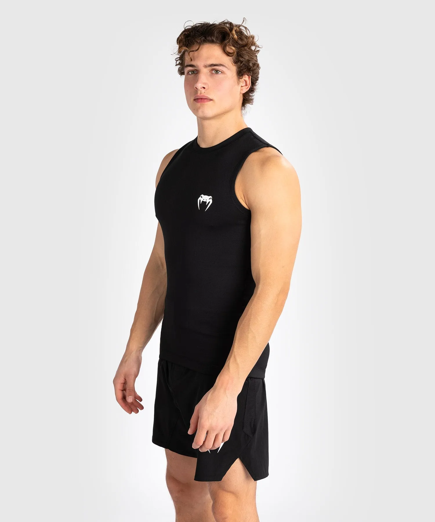 Venum Contender Men’s Sleeveless Rashguard - Black/White