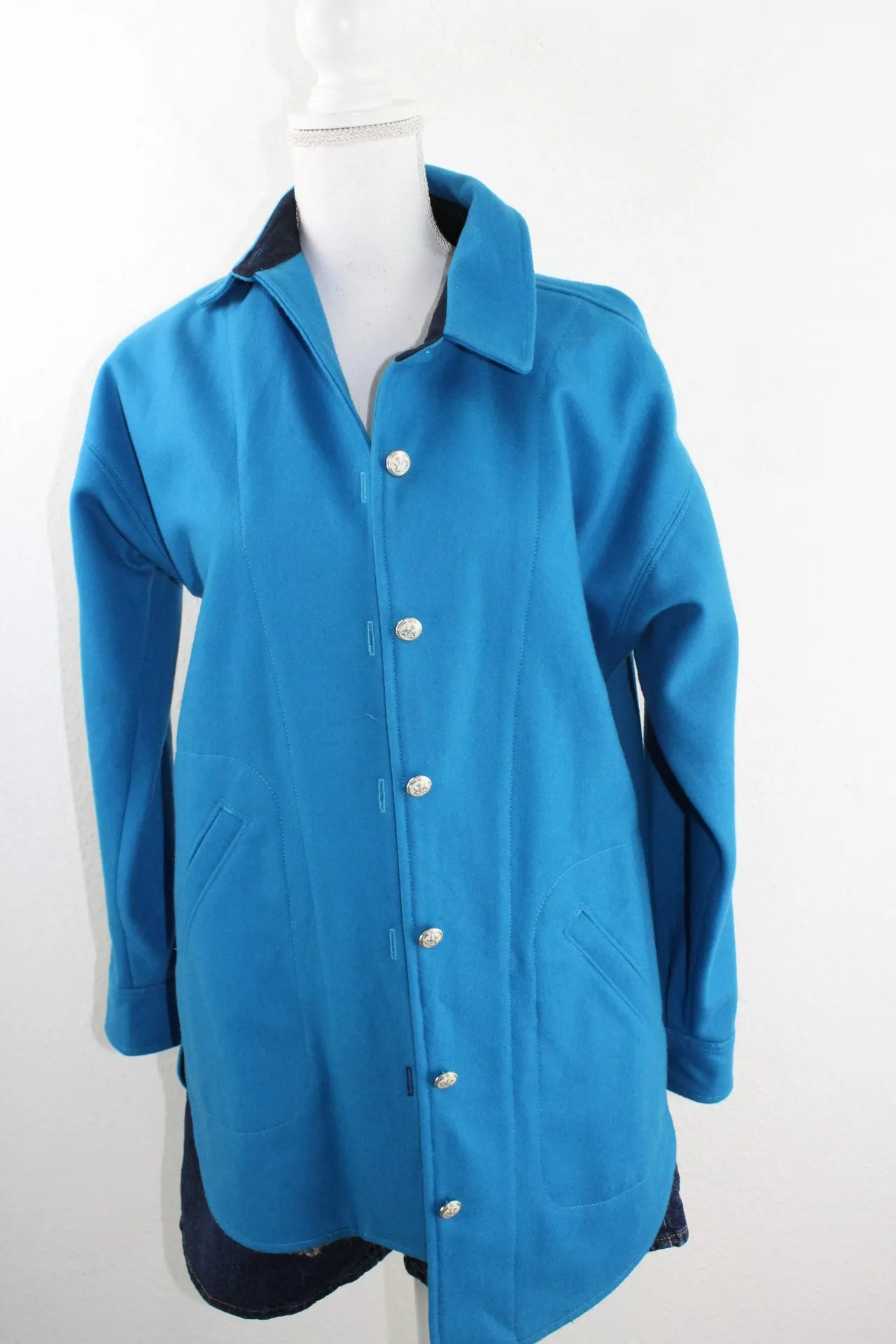 Vintage Blue Coat (S)