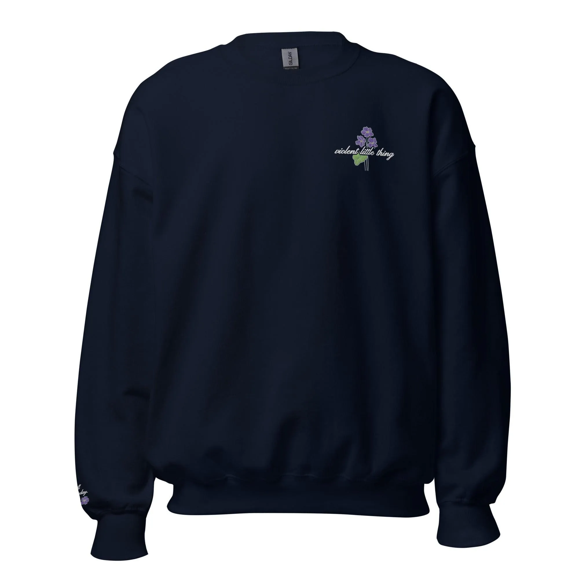 Violent Little Thing Embroidered Sweatshirt